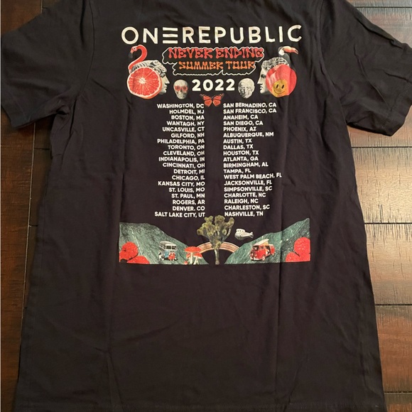 Unisex / Large OneRepublic Concert T-Shirt - Picture 2 of 2